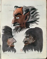 Astaroth, Abaddon et Mammon, trois démons tirés de « The Magus » de l